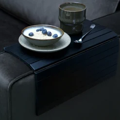 Armleuning xl flexibel dienblad zwart - xl - Loft24.nl