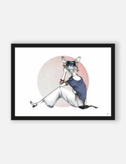 Art Print Antelope - zelf samenstellen - Loft24.nl