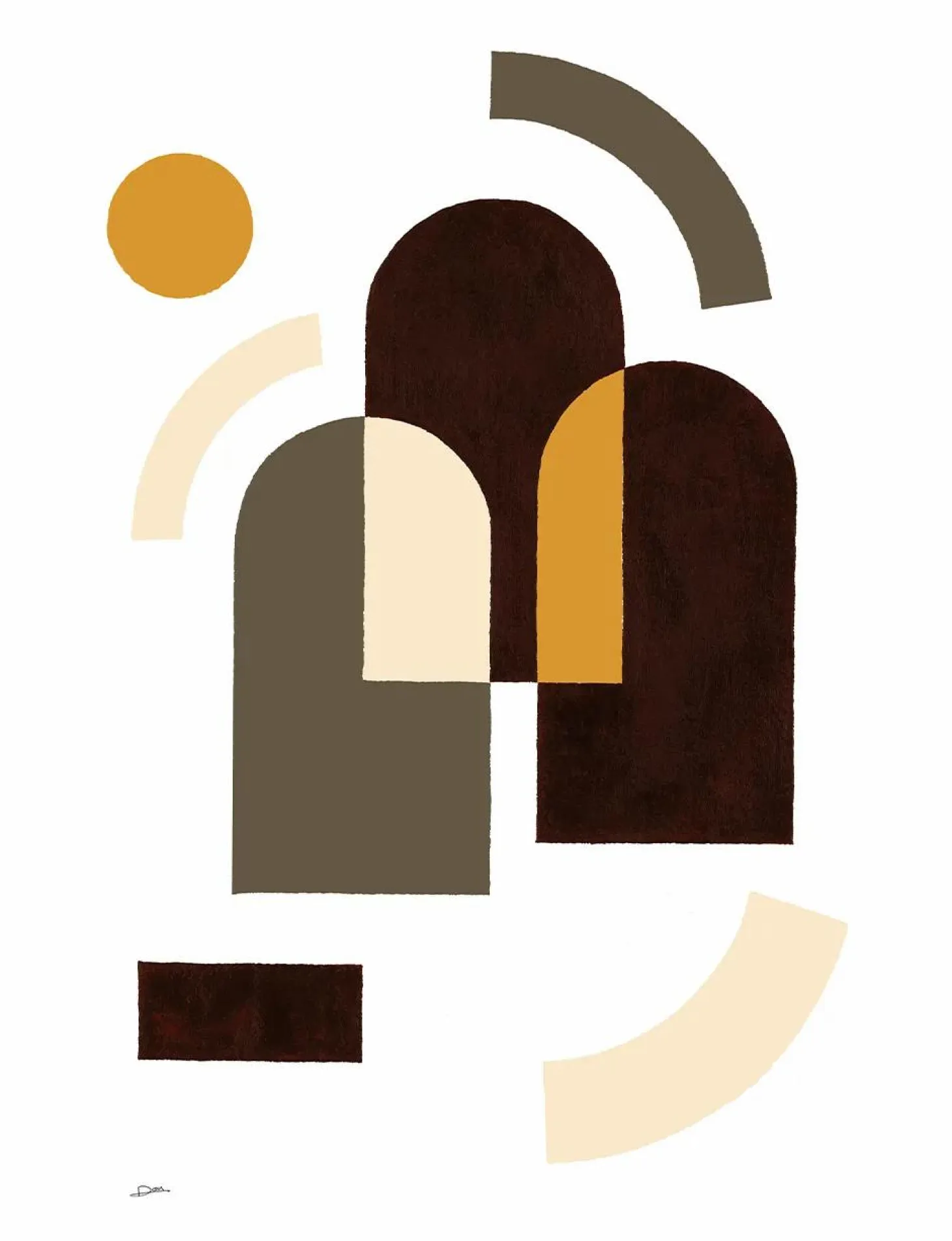 Art Print Arches - zelf samenstellen - Loft24.nl