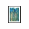 Art Print Blue Green Abstract - zelf samenstellen - Loft24.nl