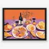 Art Print Burgundian Table - zelf samenstellen - Loft24.nl
