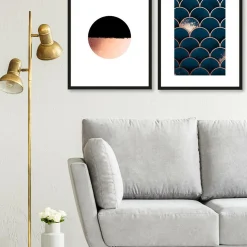 Art Print Circle collision - zelf samenstellen - Loft24.nl