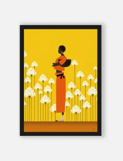 Art Print Field of Flowers - zelf samenstellen - Loft24.nl