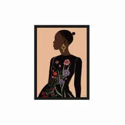 Art Print Flower Lady - zelf samenstellen - Loft24.nl