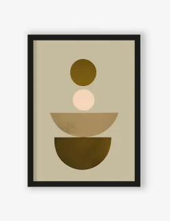 Art Print Forma 1 Beige - zelf samenstellen - Loft24.nl