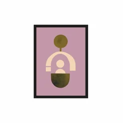 Art Print Forma 2 Lilac - zelf samenstellen - Loft24.nl