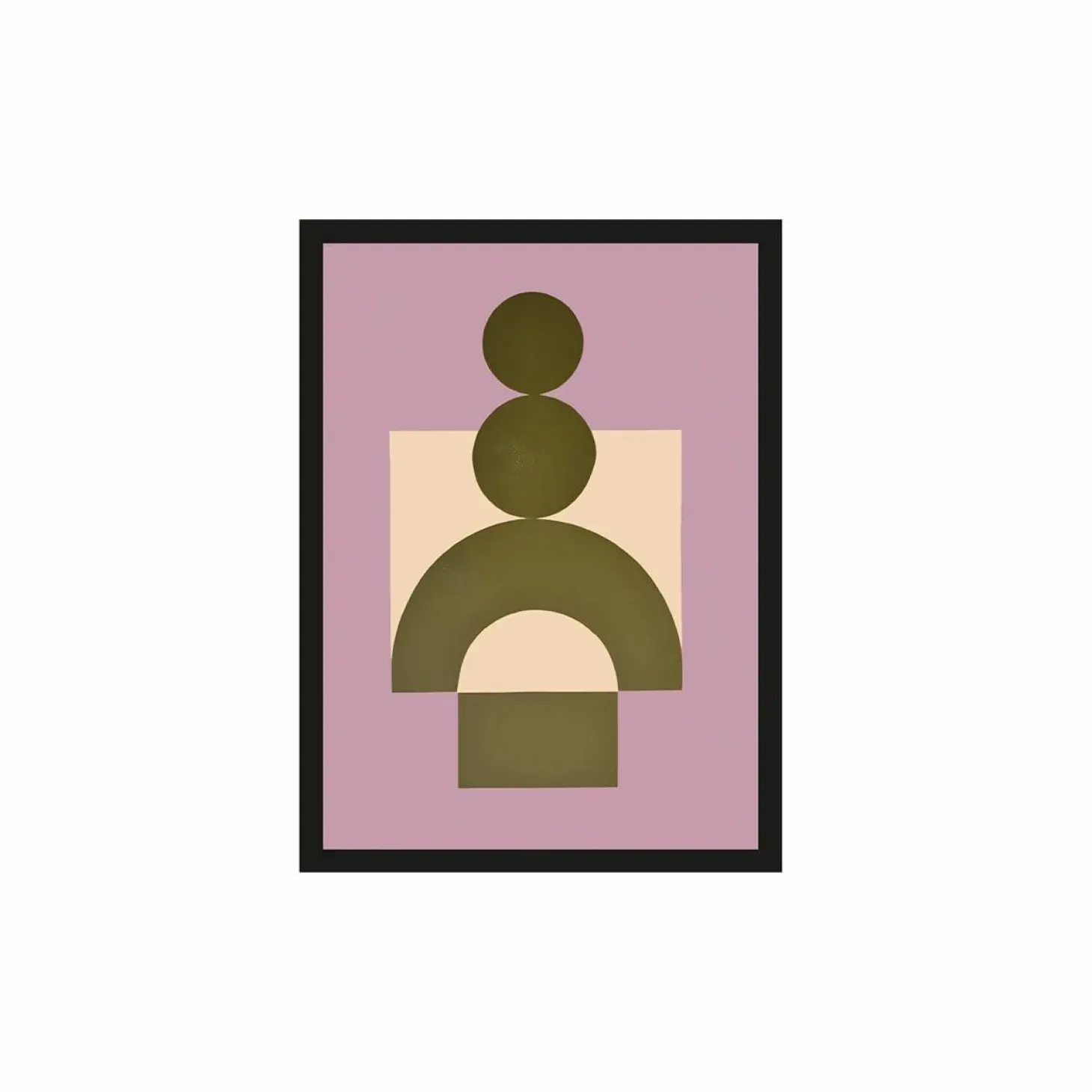 Art Print Forma 3 Lilac - zelf samenstellen - Loft24.nl