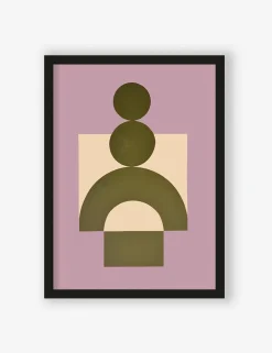 Art Print Forma 3 Lilac - zelf samenstellen - Loft24.nl