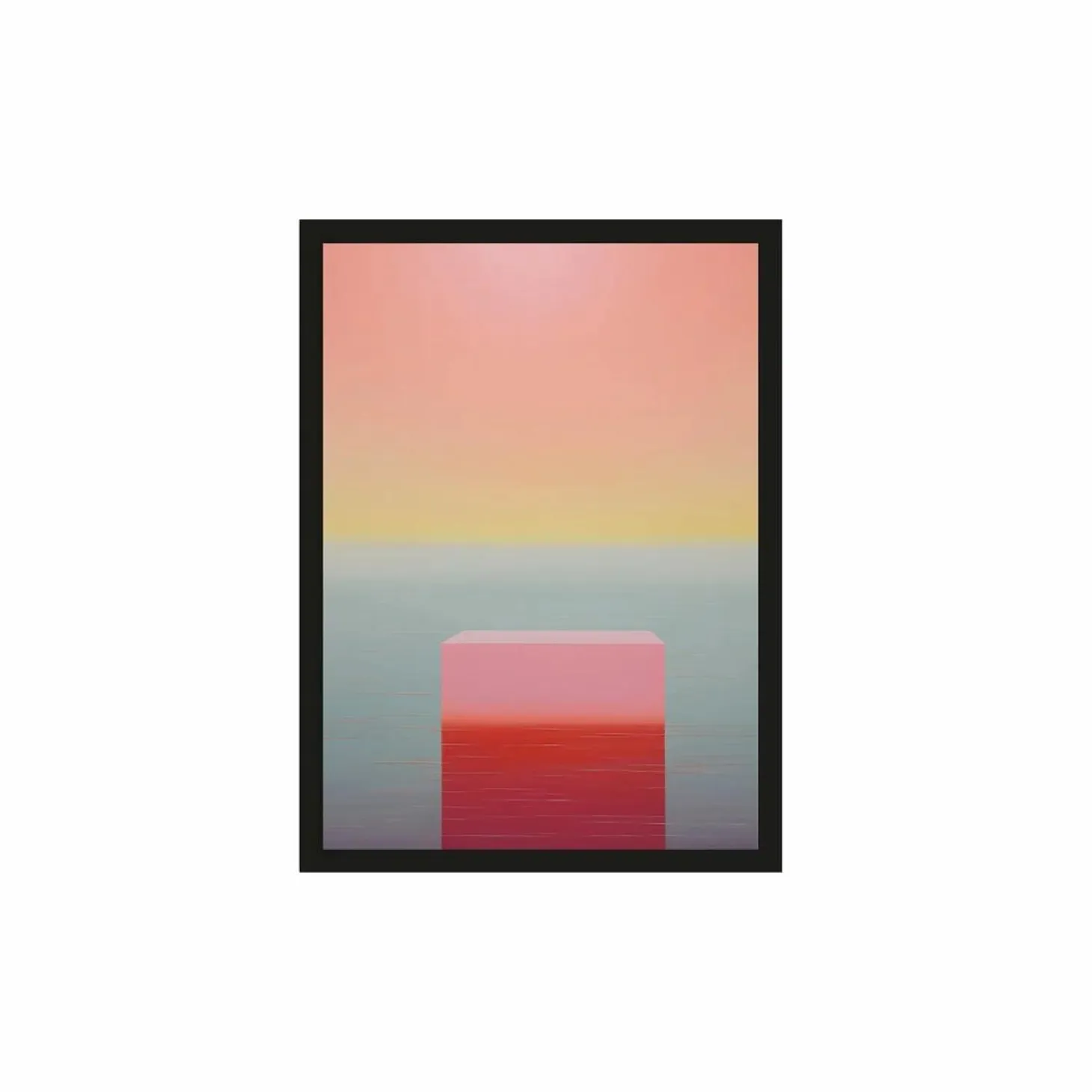Art Print Gradient 3 - zelf samenstellen - Loft24.nl