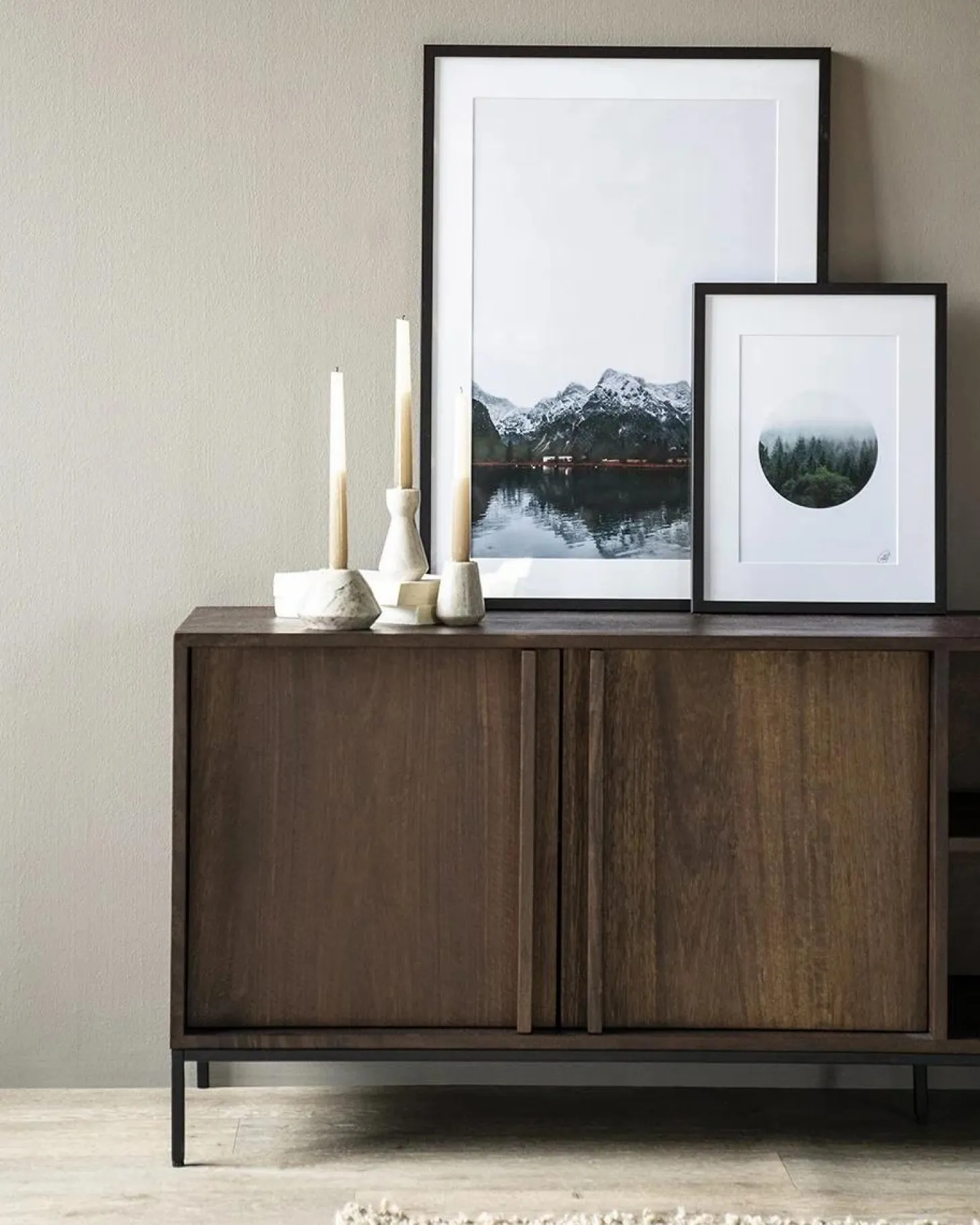 Art Print Nordic Mountain - zelf samenstellen - Loft24.nl