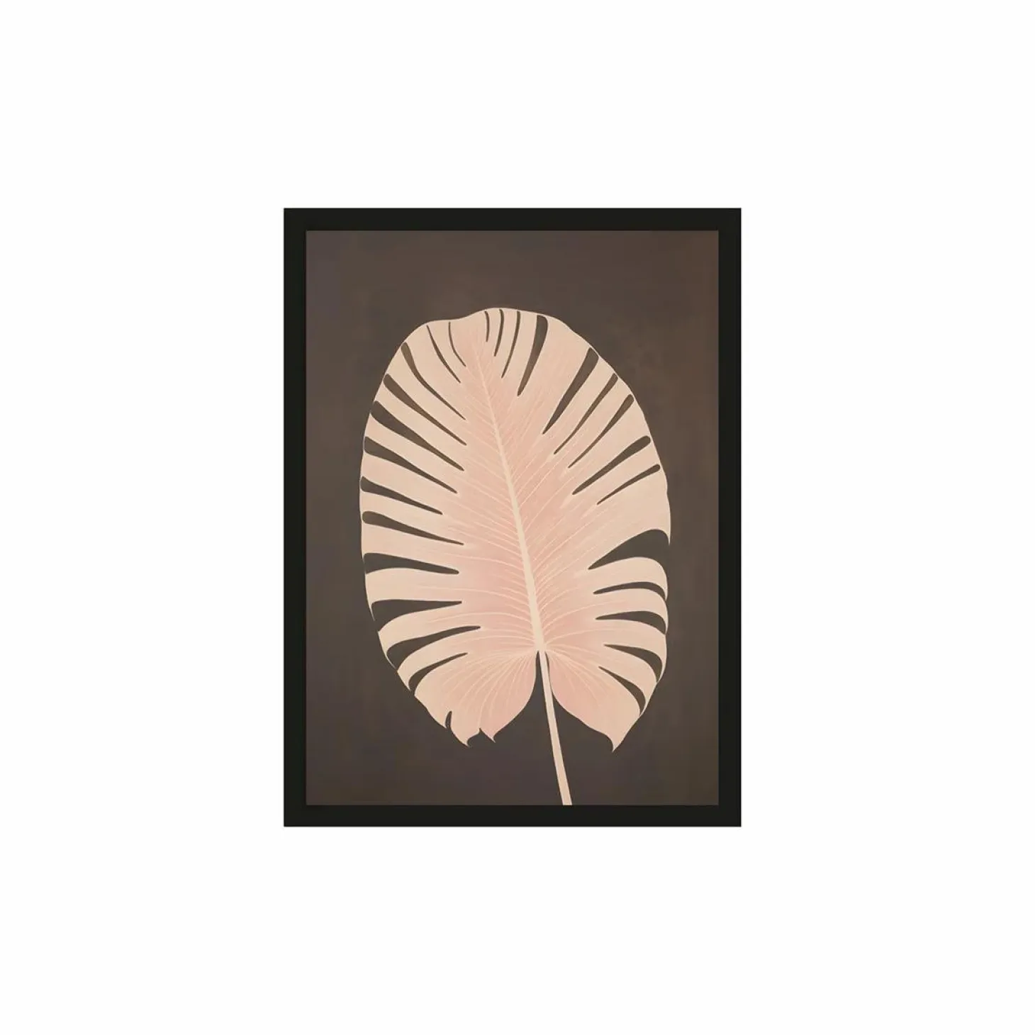 Art Print Pink Leaf - zelf samenstellen - Loft24.nl