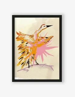 Art Print Vogel Geel - zelf samenstellen - Loft24.nl