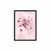 Art Print Vogel Roze - zelf samenstellen - Loft24.nl