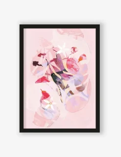 Art Print Vogel Roze - zelf samenstellen - Loft24.nl