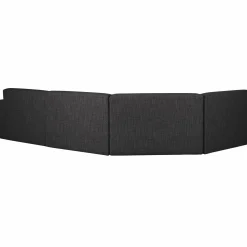 Avelon u-bank antraciet melange - Loft24.nl