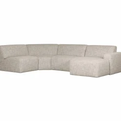 Avelon u-bank naturel melange - Loft24.nl