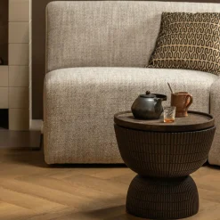 Avelon u-bank naturel melange - Loft24.nl