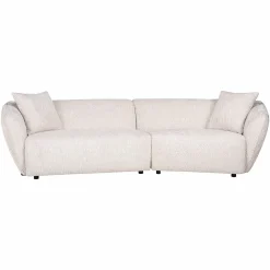 Bank Armand Chenille - Crème - Loft24.nl