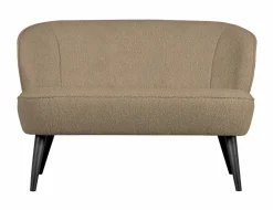 Bankje Sara Teddy 110cm - Off White - Loft24.nl