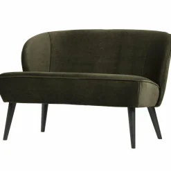 Bankje Sara Velvet - Groen - Loft24.nl