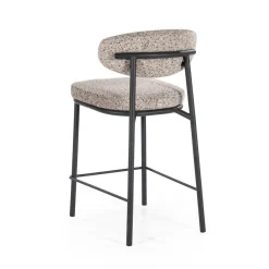 Barkruk Jari Taupe (zithoogte 66 cm) - Loft24.nl