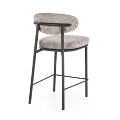 Barkruk Jari Taupe (zithoogte 66 cm) - Loft24.nl