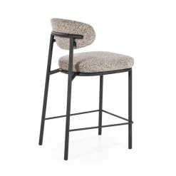 Barkruk Jari Taupe (zithoogte 66 cm) - Loft24.nl