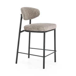 Barkruk Jari Taupe (zithoogte 66 cm) - Loft24.nl