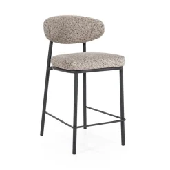 Barkruk Jari Taupe (zithoogte 66 cm) - Loft24.nl