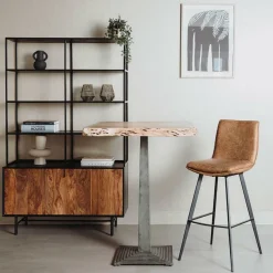 Barkruk Pamplona - Cognac (zithoogte 75 cm) - Loft24.nl