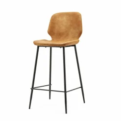 Barkruk Seashell cognac (zithoogte 65cm) - Loft24.nl