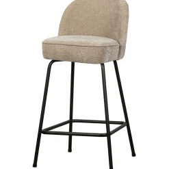 Barkruk Vogue 3D Chenille - Zand (zithoogte 65cm) - Loft24.nl