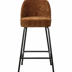 Barkruk Vogue 3D Chenille - Middenbruin (zithoogte 65cm) - Loft24.nl