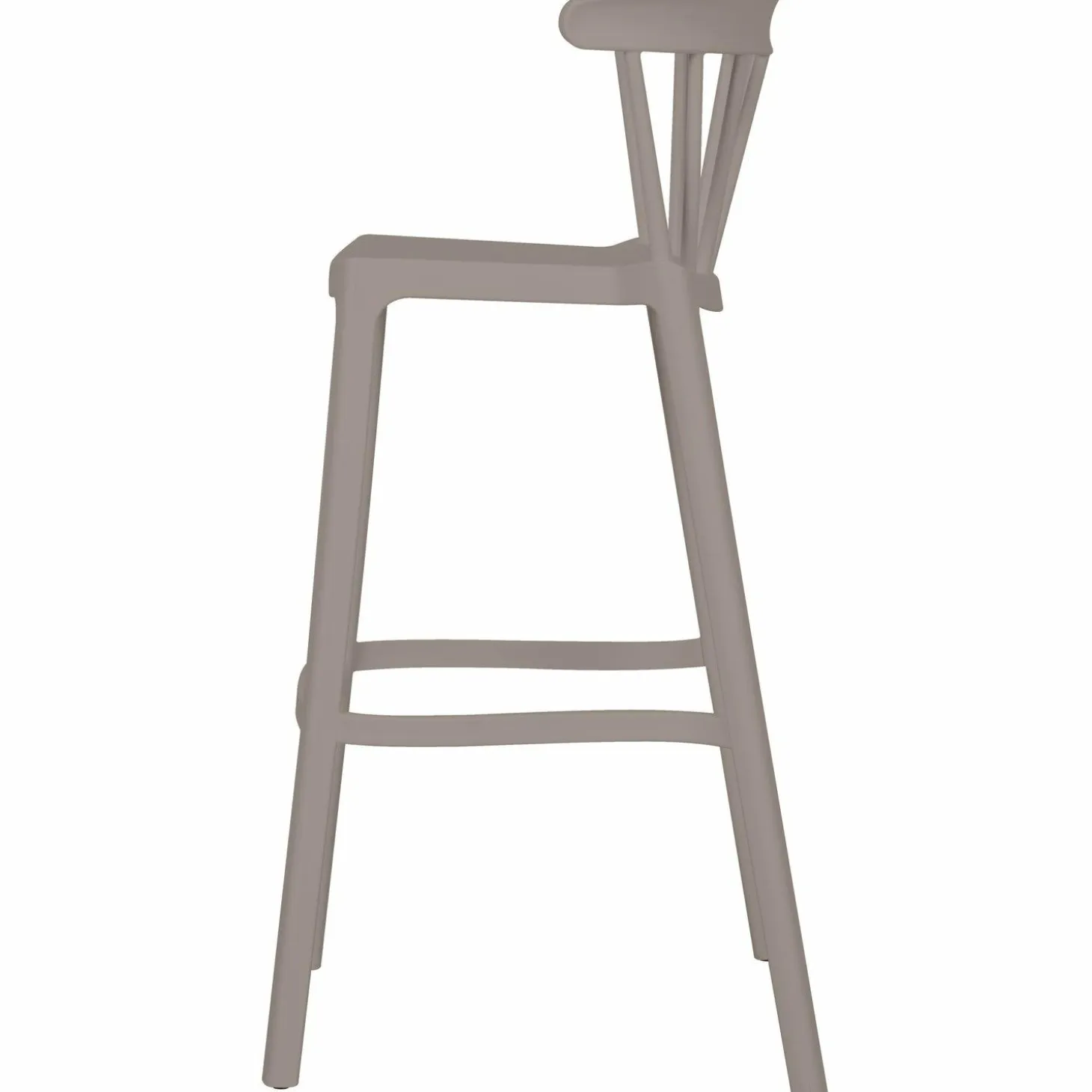 Barstoel Bliss - Taupe (zithoogte 76cm) - Loft24.nl