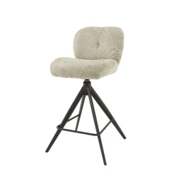 Barstoel Comfort Bouclé - Zandkleur (zithoogte 67 cm) - Loft24.nl