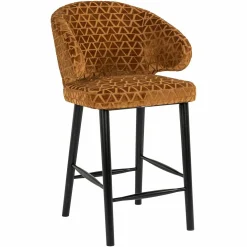 Barstoel Indigo Triangle Goud - zithoogte 68cm - Loft24.nl