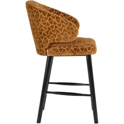 Barstoel Indigo Triangle Goud - zithoogte 68cm - Loft24.nl