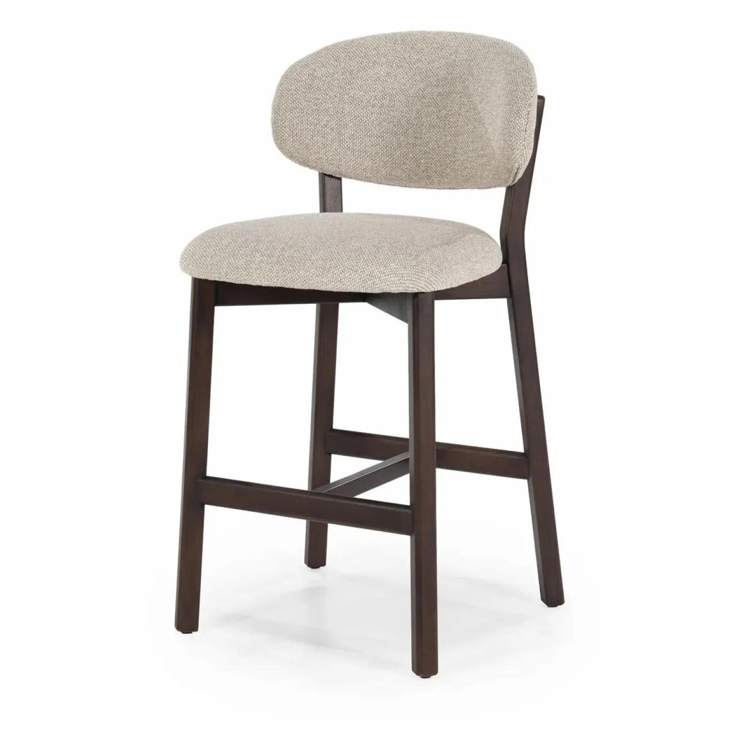 Barstoel Mikky Bruin - Taupe - Loft24.nl