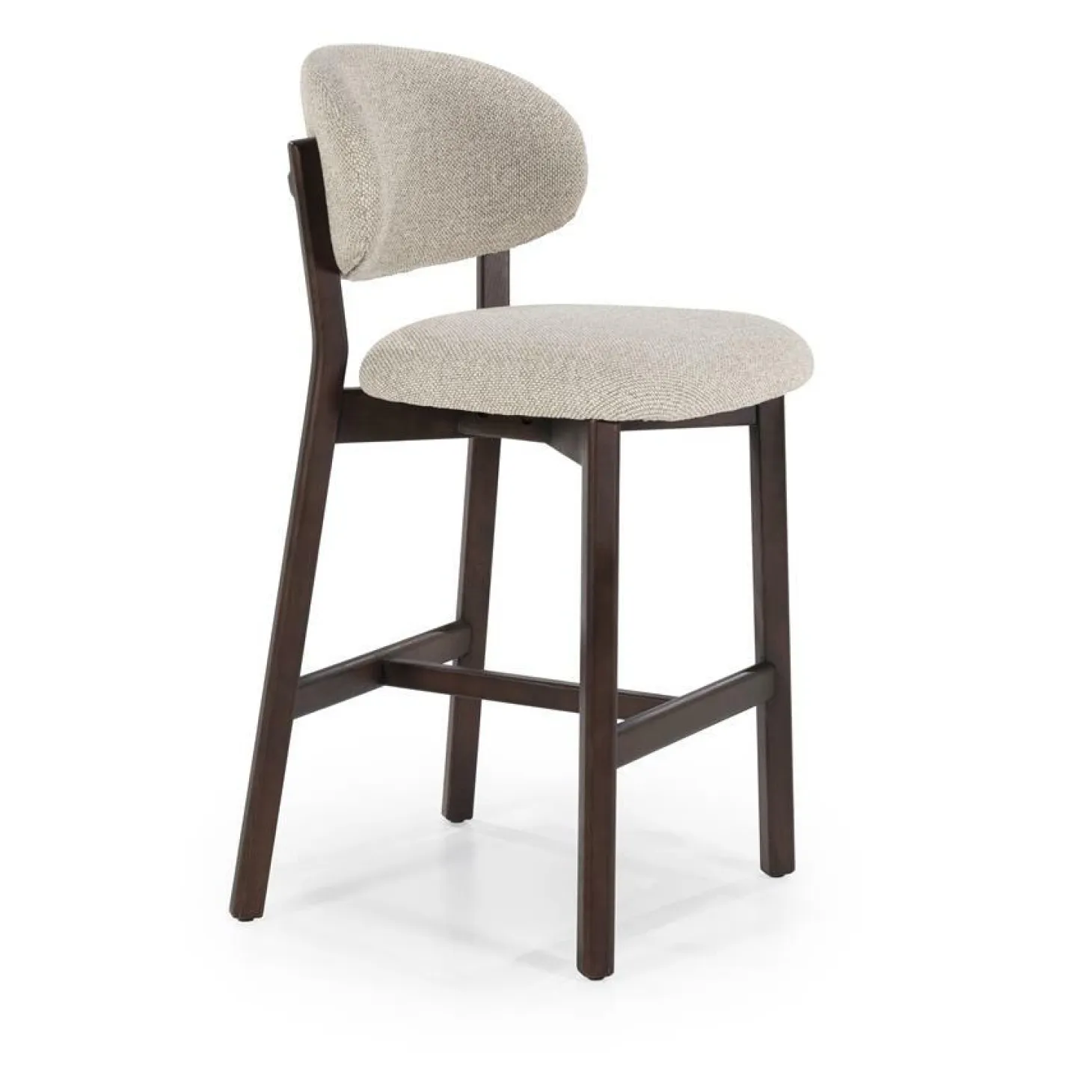 Barstoel Mikky Bruin - Taupe - Loft24.nl