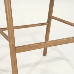 Barstoel Rayven Essen en stof Lichtbruin (zithoogte 65cm) - Loft24.nl