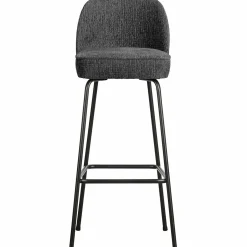 Barstoel Vogue Structure Velvet - Mountain (zithoogte 80cm) - Loft24.nl