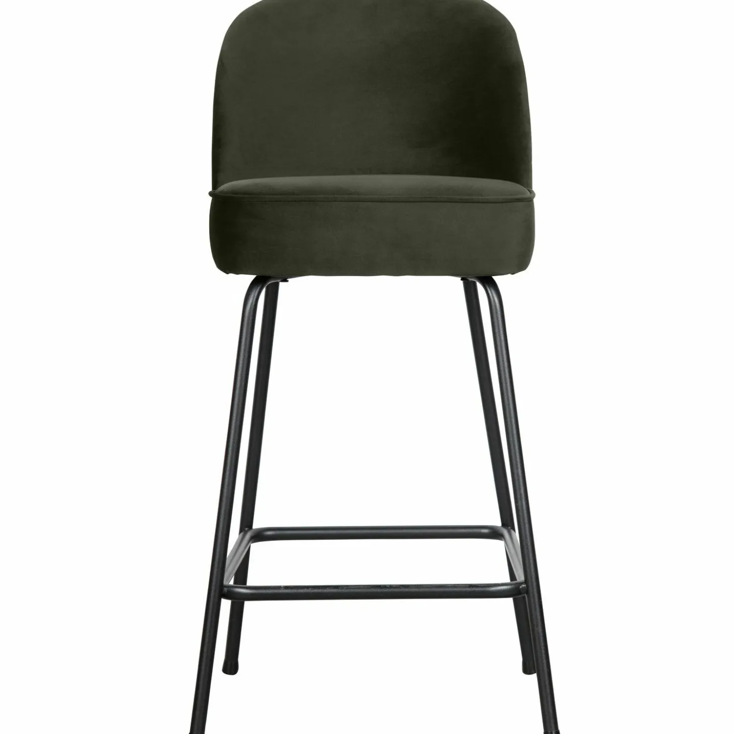 Barstoel Vogue Velvet - Donkergroen (zithoogte 65cm) - Loft24.nl