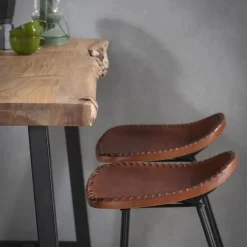 Bartafel Live Edge Boomstam 125 x 46 cm - Naturel - Loft24.nl