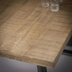 Bartafel Trapezium Massief Mangohout 135 x 70 cm - Naturel - Loft24.nl