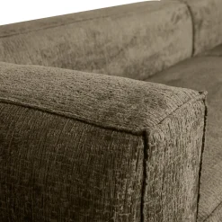 Bean hoekbank rechts structure velvet moss - Loft24.nl