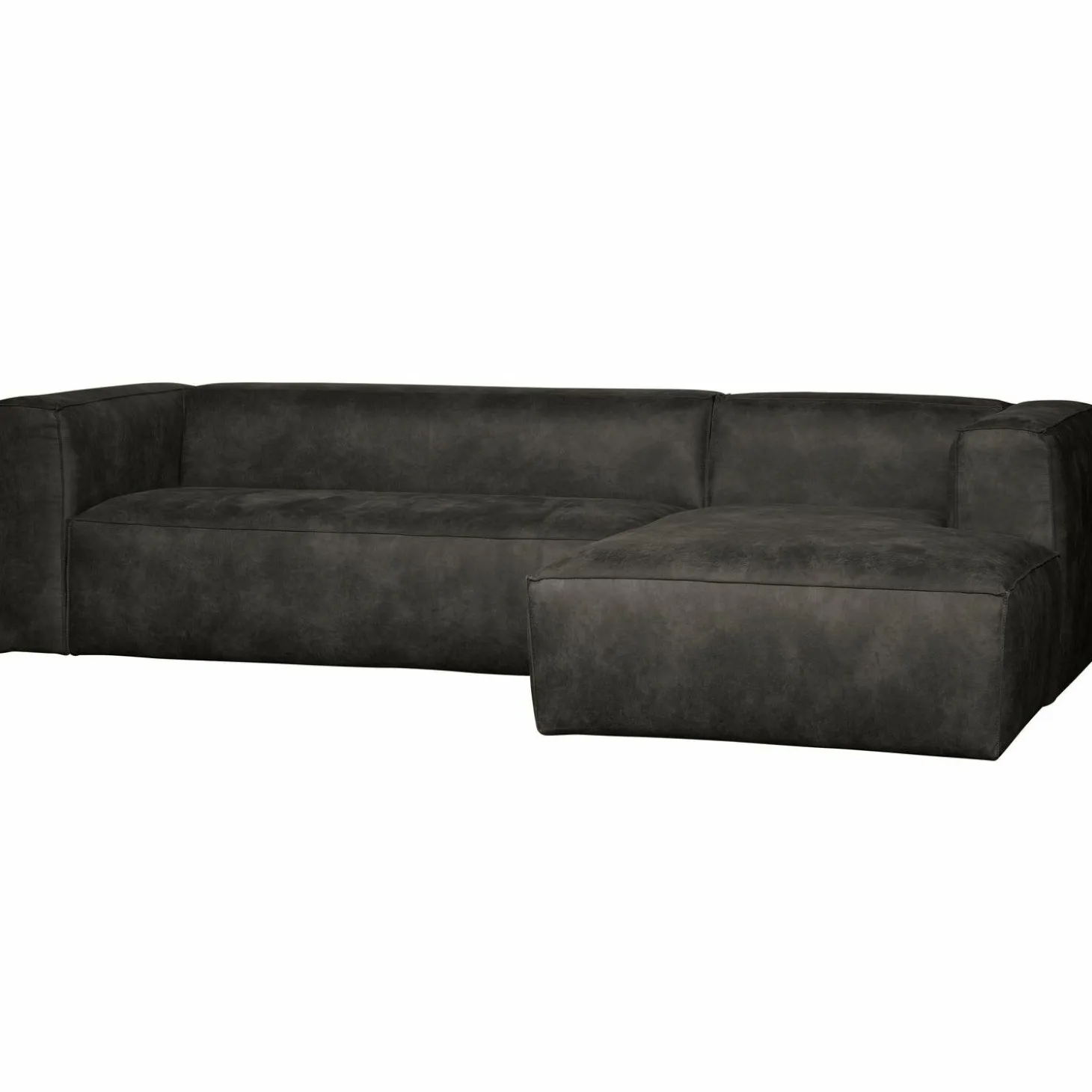 Bean hoekbank rechts zwart - Loft24.nl