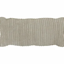 Bean kussen grove ribstof naturel - Loft24.nl