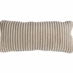 Bean kussen grove ribstof travertin - Loft24.nl