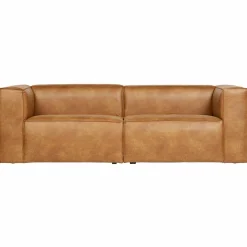 Bean 3,5-zits bank cognac - Loft24.nl