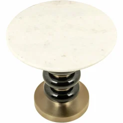 Bijzettafel Boann Marmer - Zwart - Loft24.nl